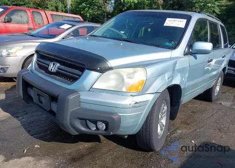 2003 Honda Pilot Ex z USA, uszkodzony, nr VIN 2HKYF18483H509727